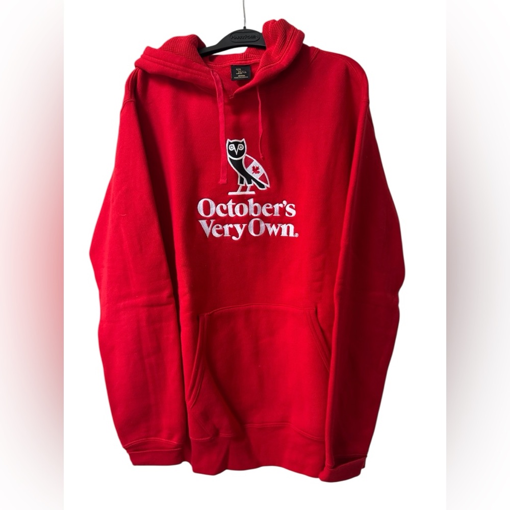 October's Very Own Red Hoodie